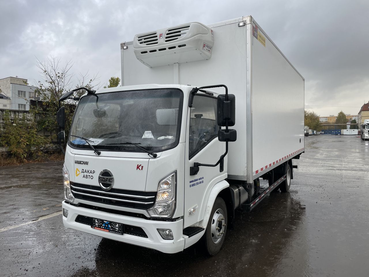 SDAC K12 (11,4т) РЕФРИЖЕРАТОР ХОУ FRIDGE FG 5000h 6,4×2,6×2,5м